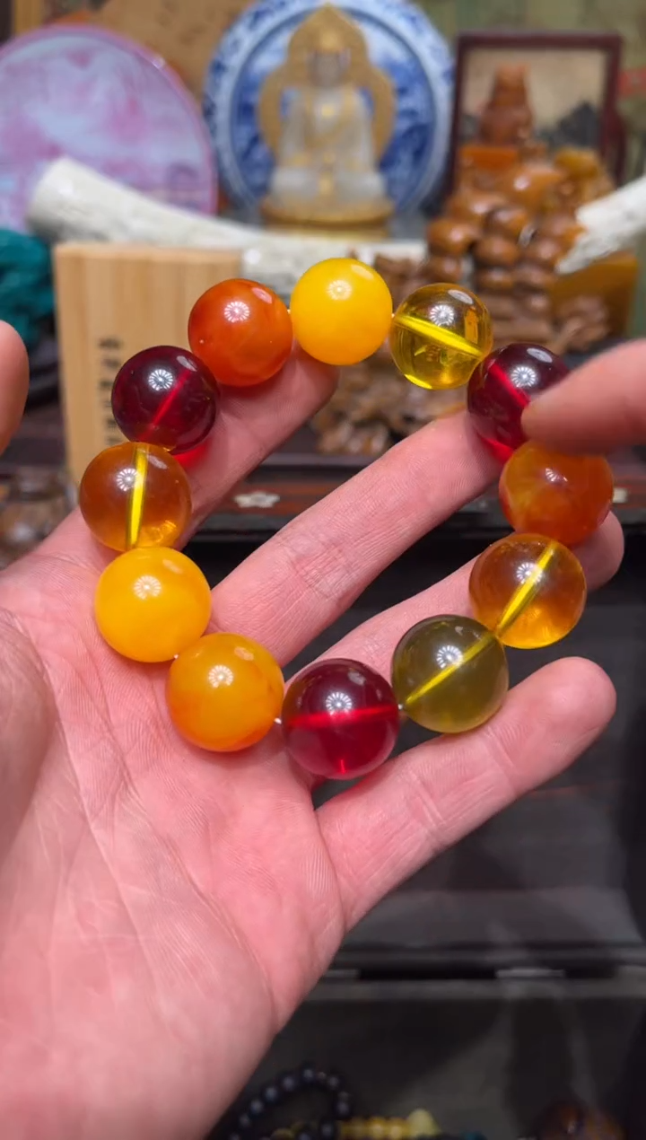 【闪购商品】琥珀手链未镶嵌36庞庞庞庞庞庞庞庞