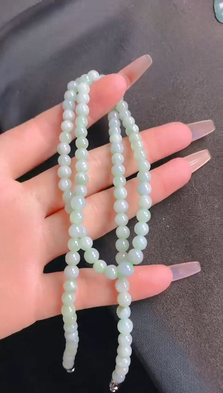 【闪购商品】翡翠颈饰未镶嵌/E/翡翠A货一图一物