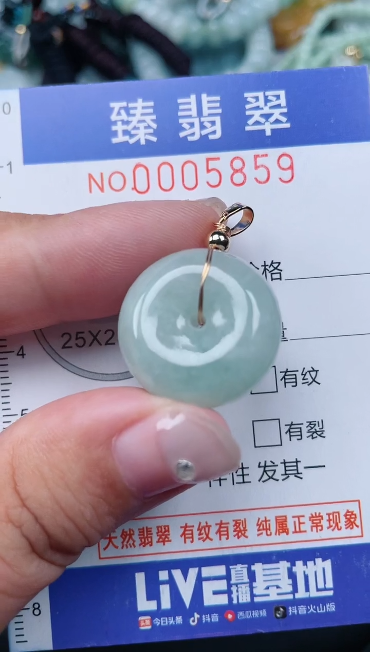 颈饰未镶嵌翡翠.0005859