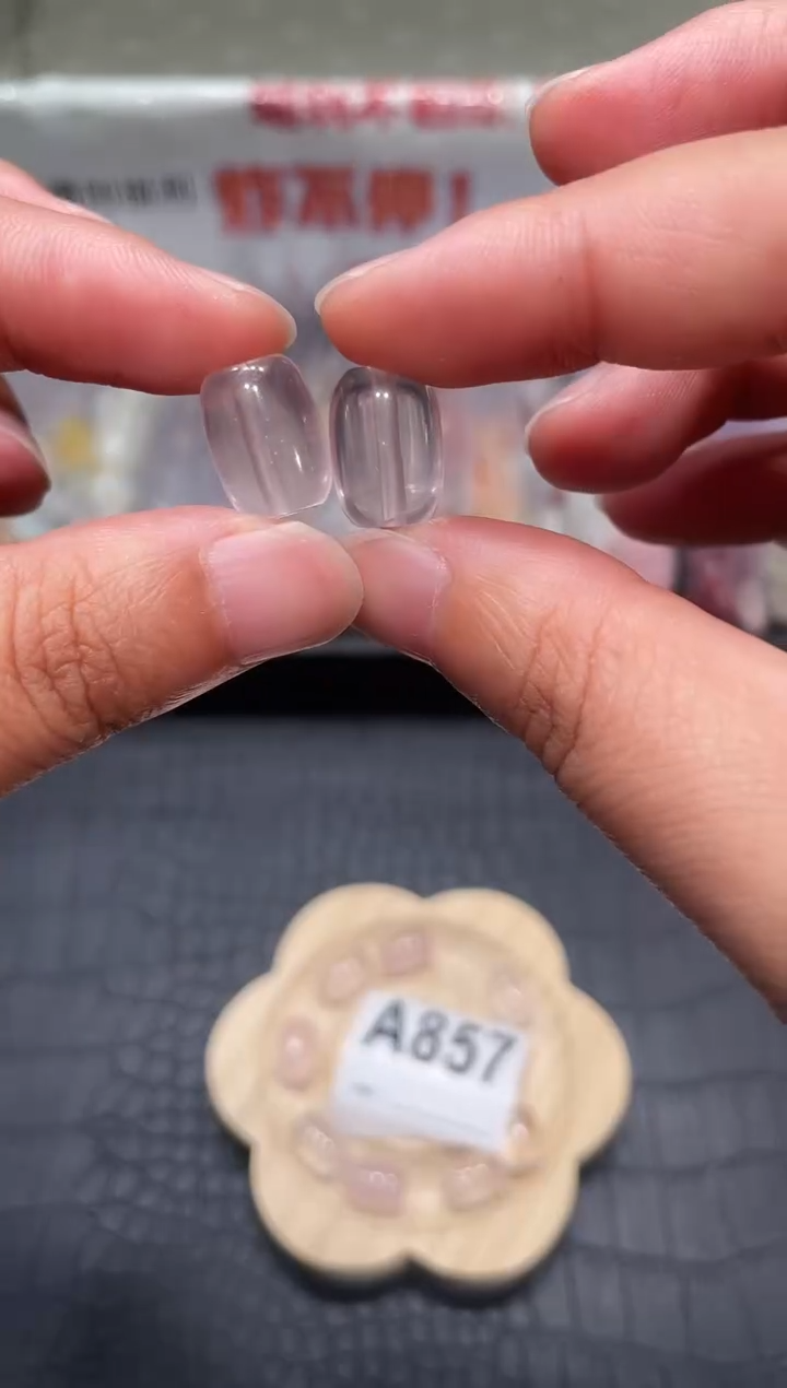 未镶嵌手链水晶A857 粉水桶珠多样性发一