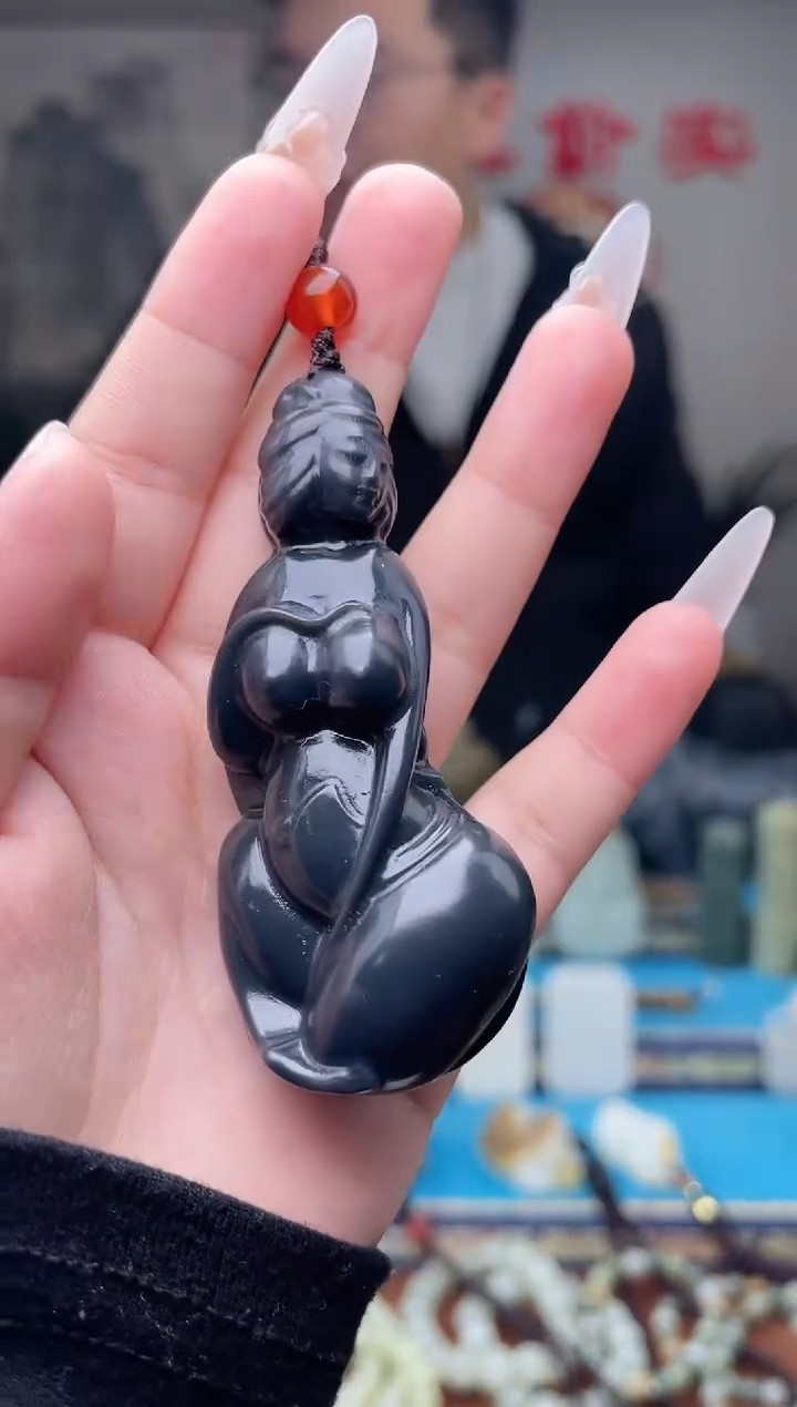 【闪购商品】和田玉未镶嵌挂件1