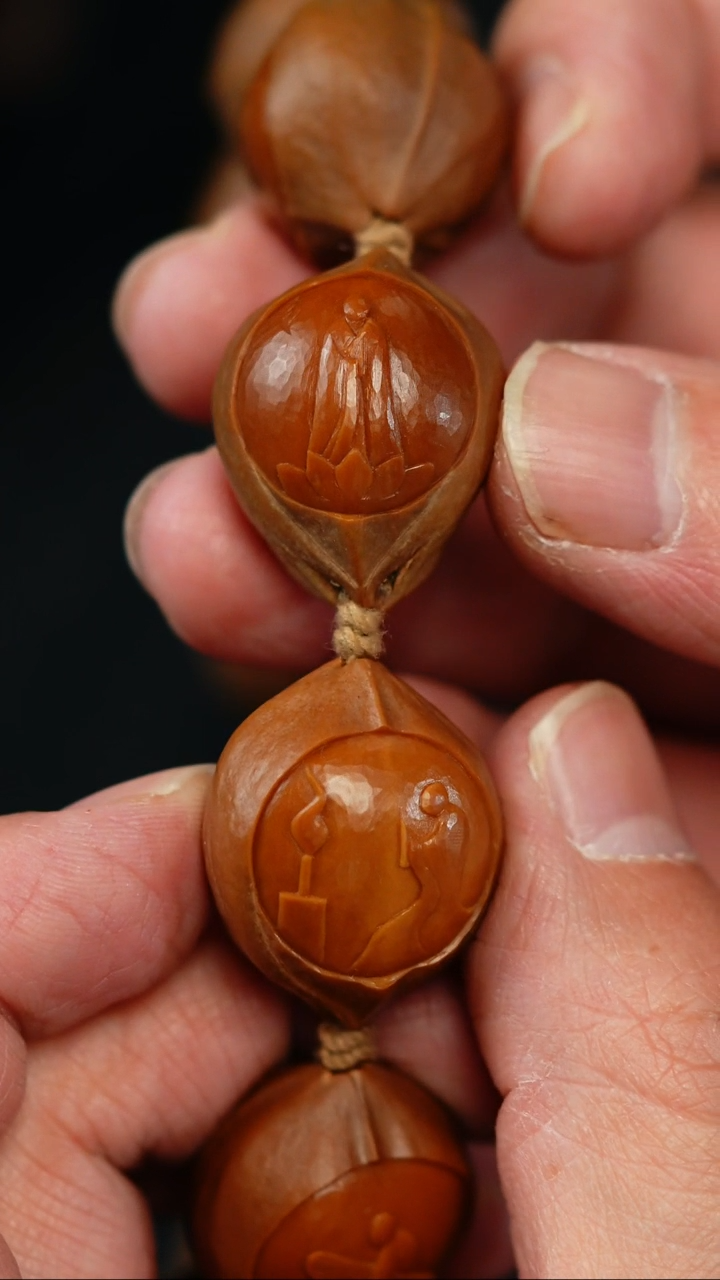 【闪购商品】橄榄核手串/手链包衣无相佛手串