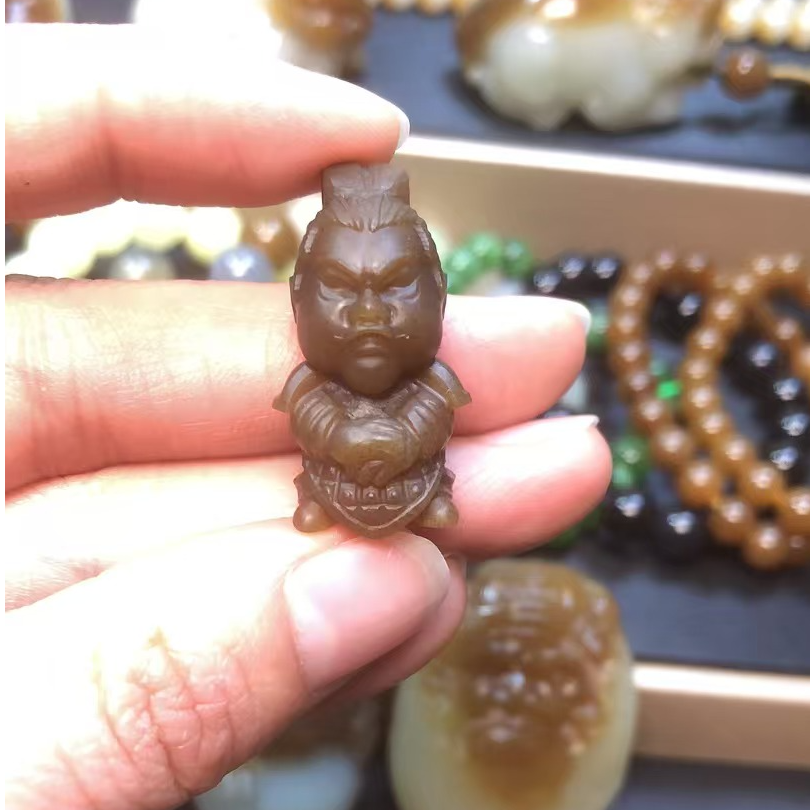 新疆和田玉小武将