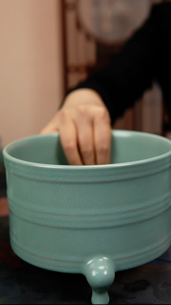 瓷片原产地原矿釉汝瓷