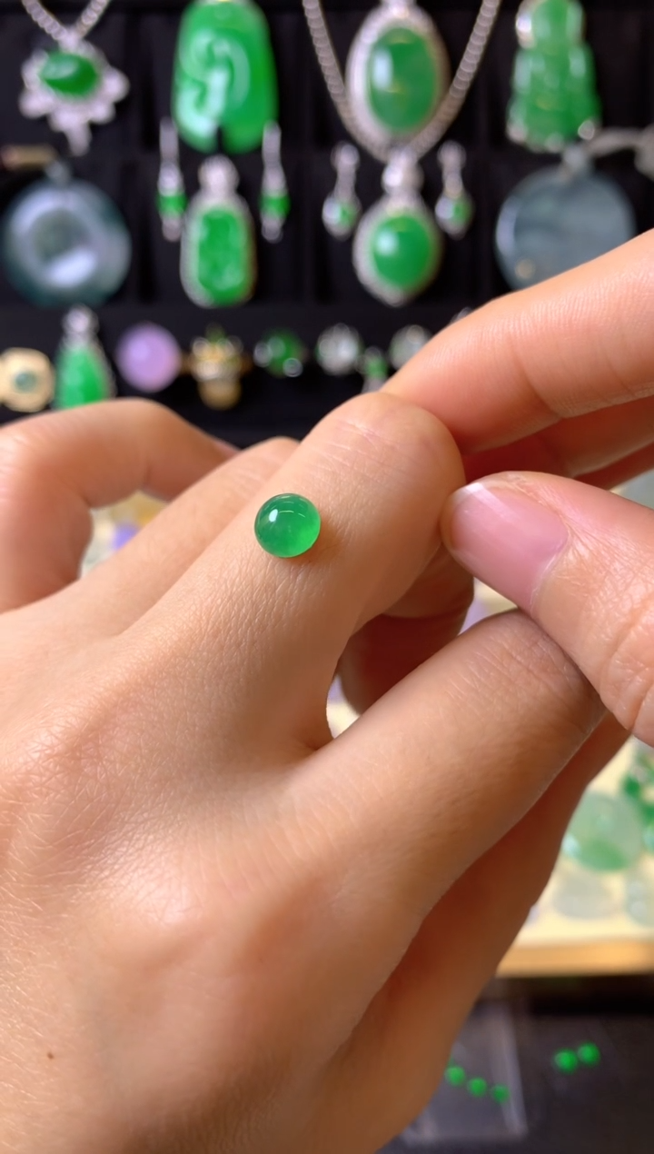 【闪购商品】定制翡翠未镶嵌1裸玉（客户意向镶嵌）