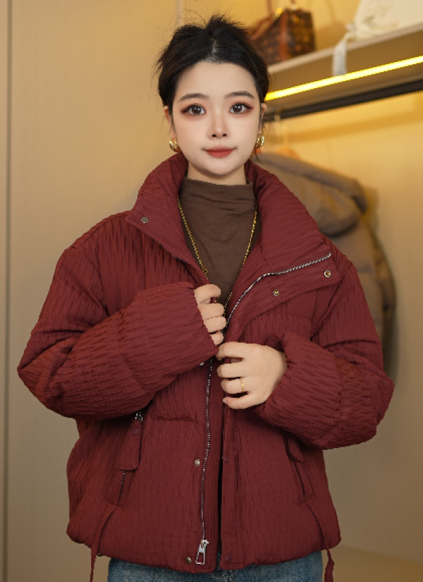 【优质羽绒】2025冬季新款羽绒服白鸭绒时尚洋气减龄外套