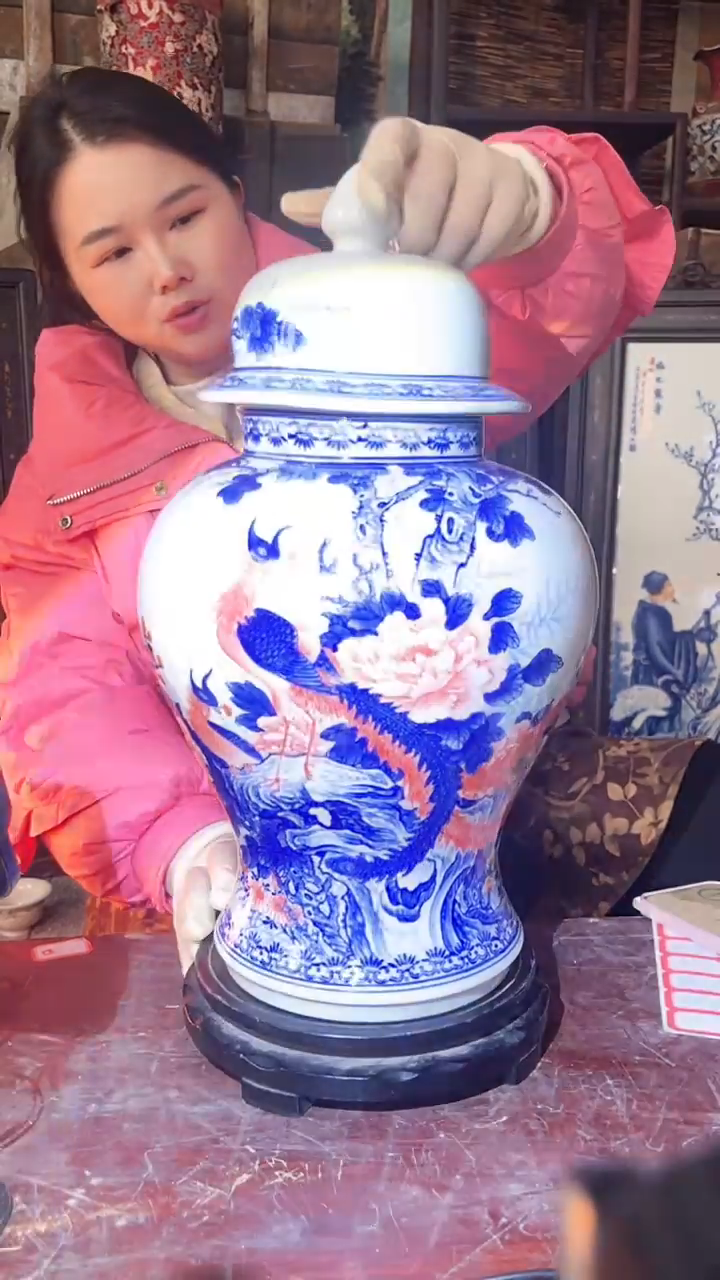 陶景德镇陶瓷摆件M361