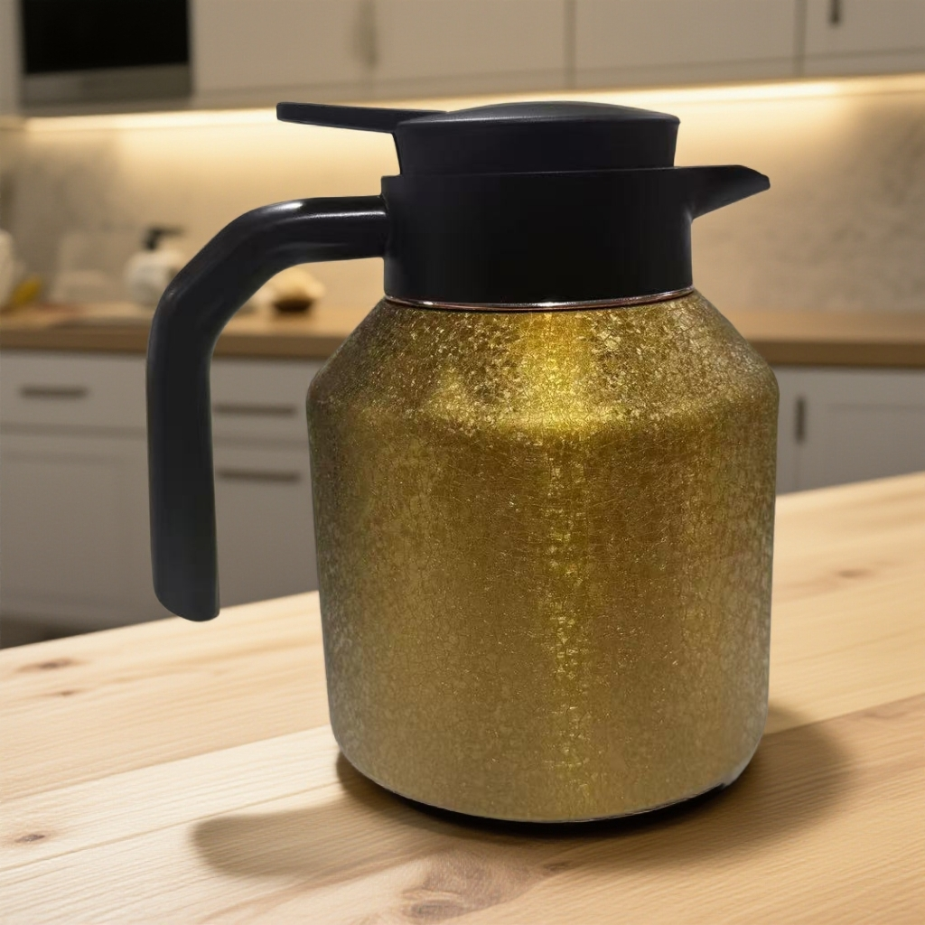 高端钛保温壶隔热带把水壶家用焖烧壶泡茶