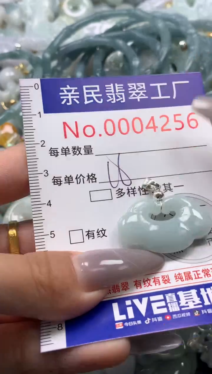 颈饰未镶嵌翡翠4256