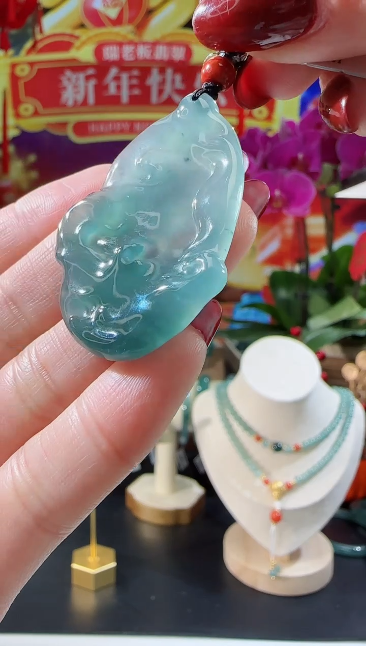 【闪购商品】翡翠吊坠(不含链)未镶嵌悟道