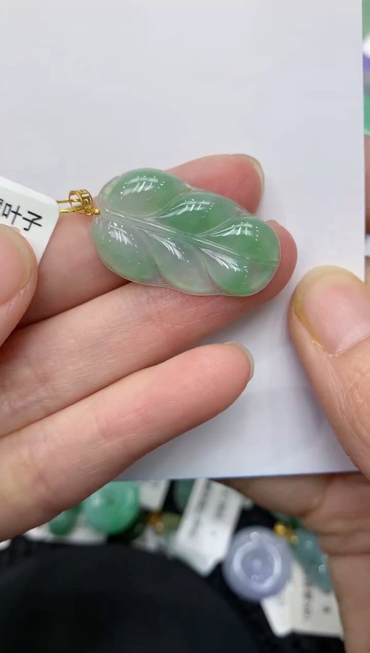 【闪购商品】翡翠颈饰18K金镶嵌11111111