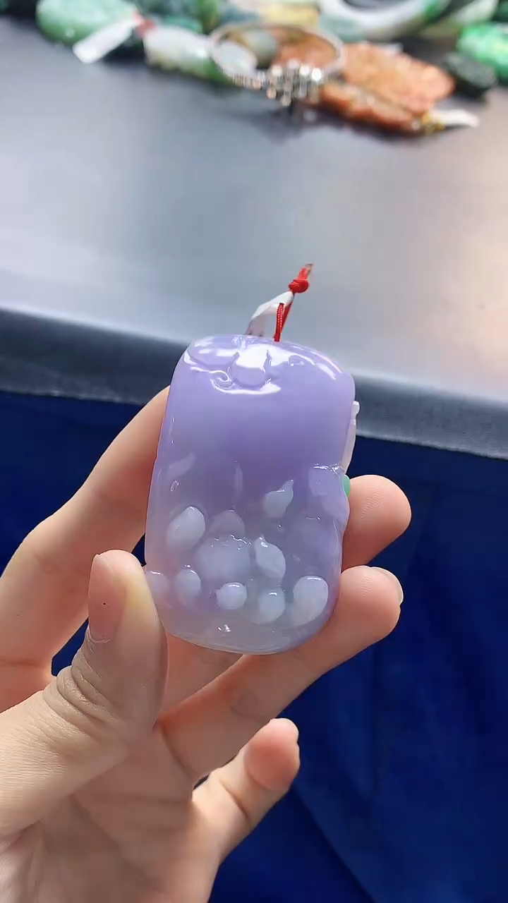 颈饰未镶嵌翡翠攻*天然缅甸a货翡翠