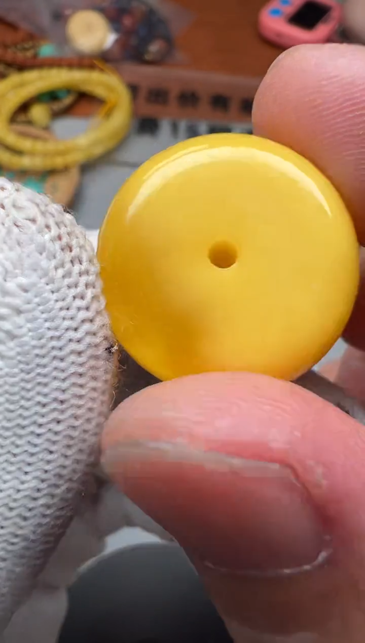 【闪购商品】琥珀吊坠(不含链)未镶嵌精品文玩蜜蜡一个