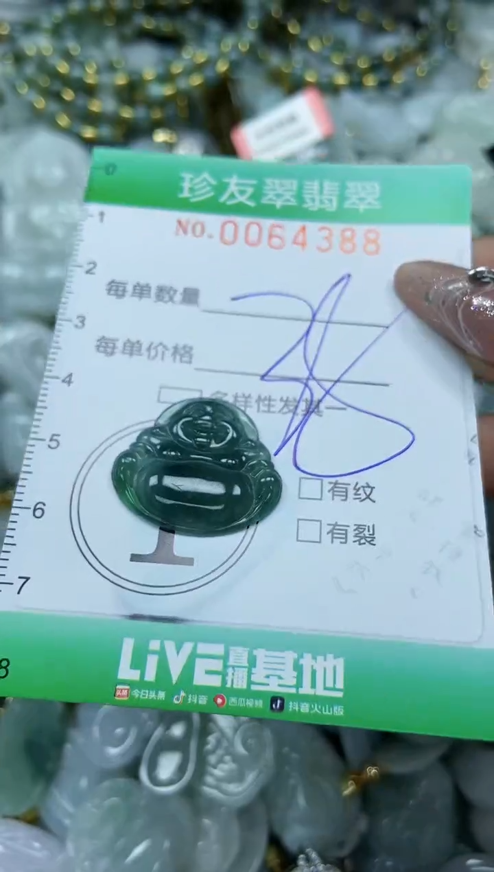 【闪购商品】翡翠颈饰未镶嵌闪购商品0064388