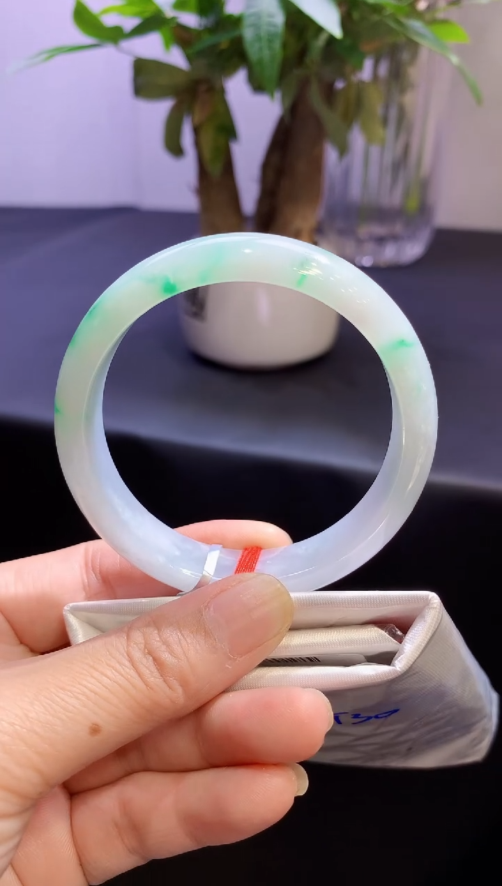 未镶嵌手镯翡翠翡翠手镯圈口57-t30