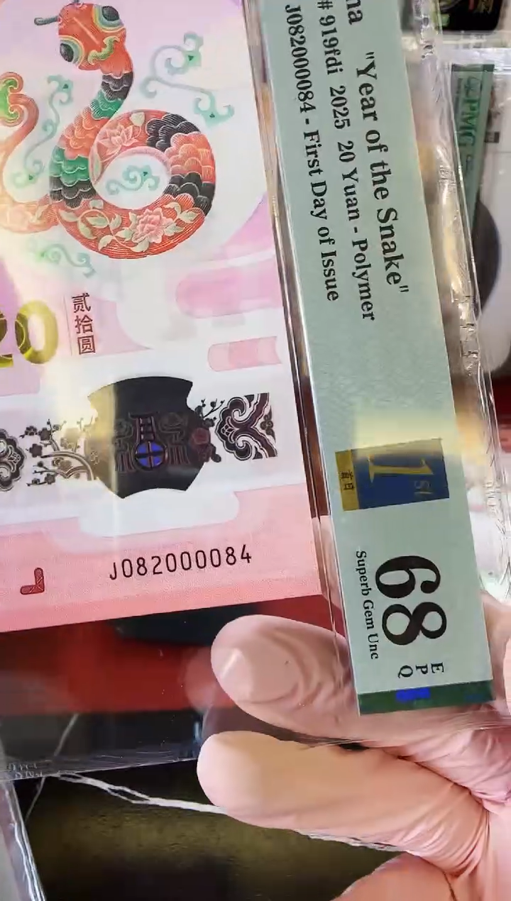 【闪购商品】塑料2025蛇钞单张082000084