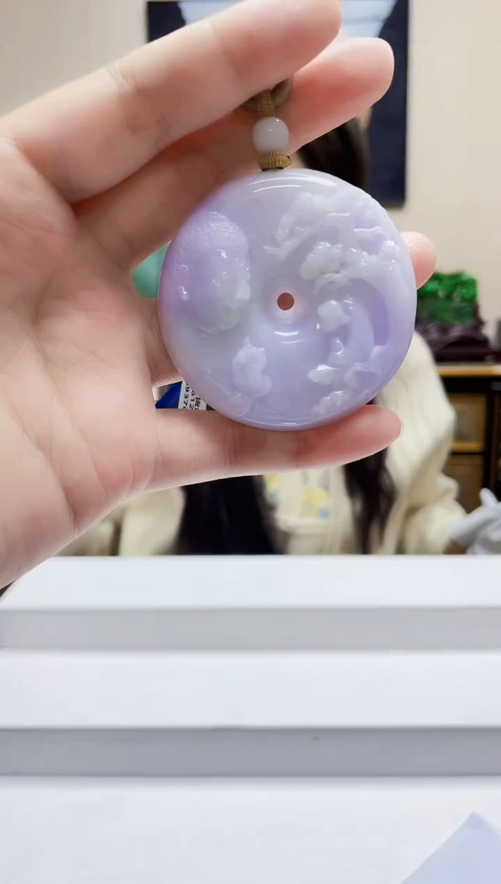 未镶嵌定制翡翠吊坠82