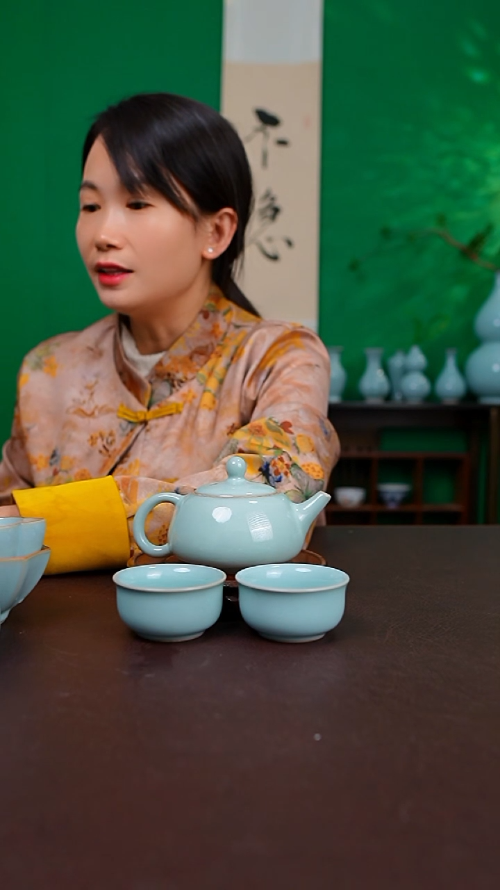 天青臻稀小石瓢壶不完美 一壶两杯