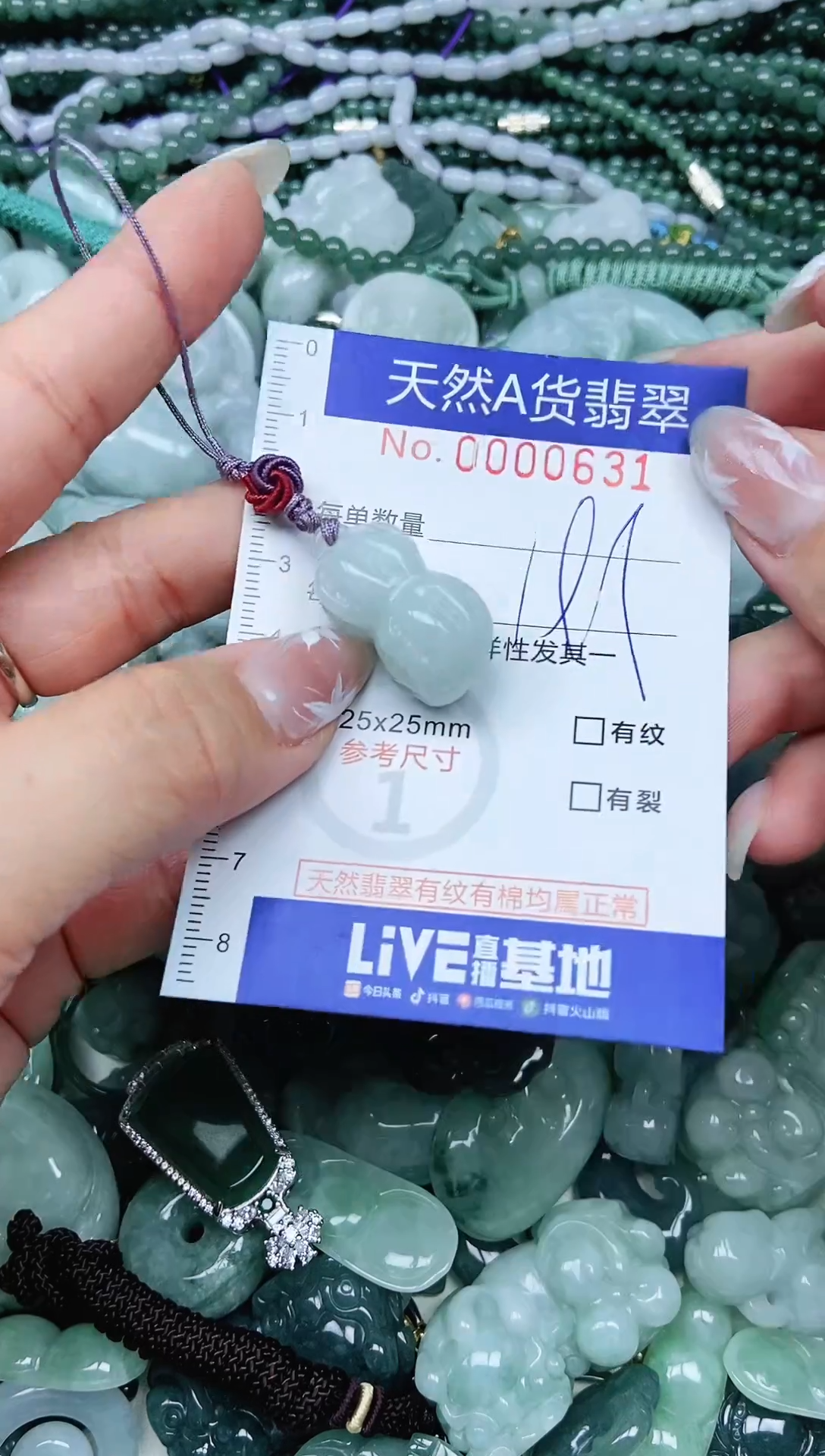 吊坠(不含链)未镶嵌翡翠天然A货 支持复检