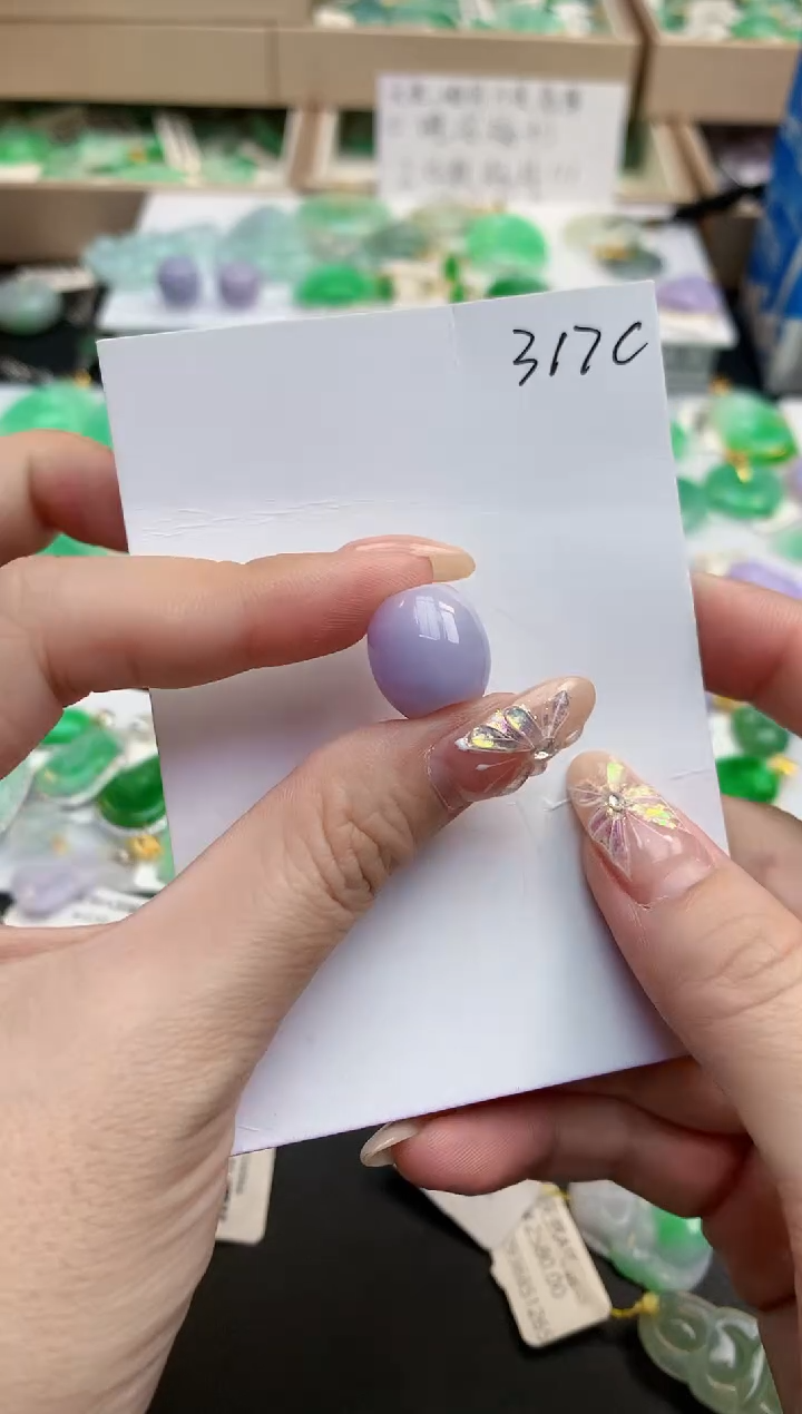 颈饰未镶嵌翡翠天然缅甸A货翡翠