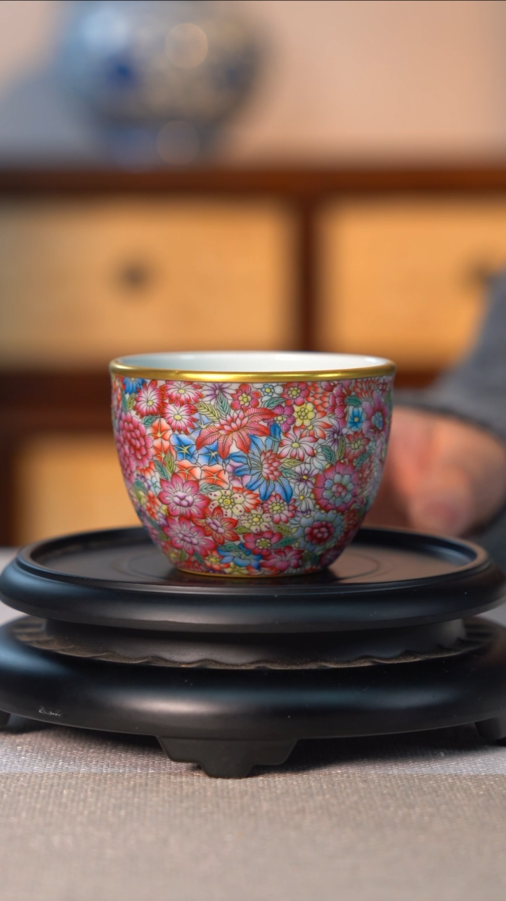 【闪购商品】杯拙存斋万花主人缸杯
