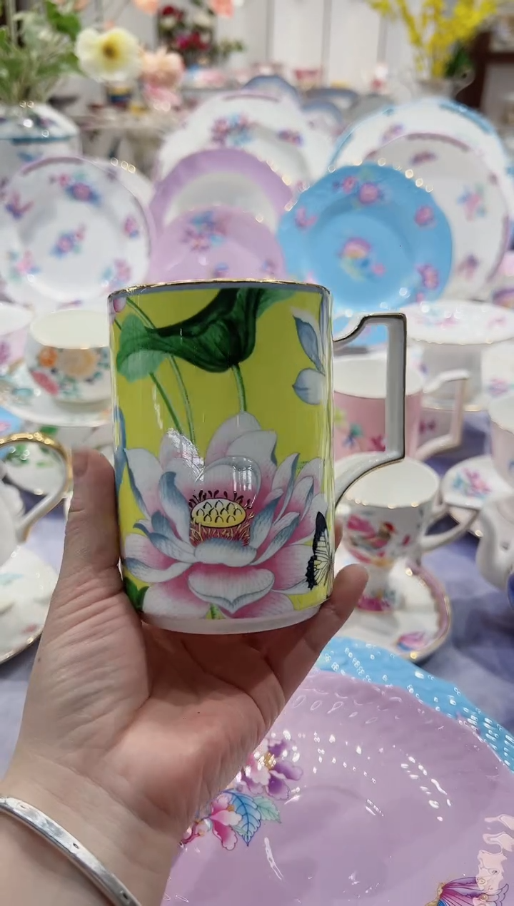 【闪购商品】骨瓷口杯·