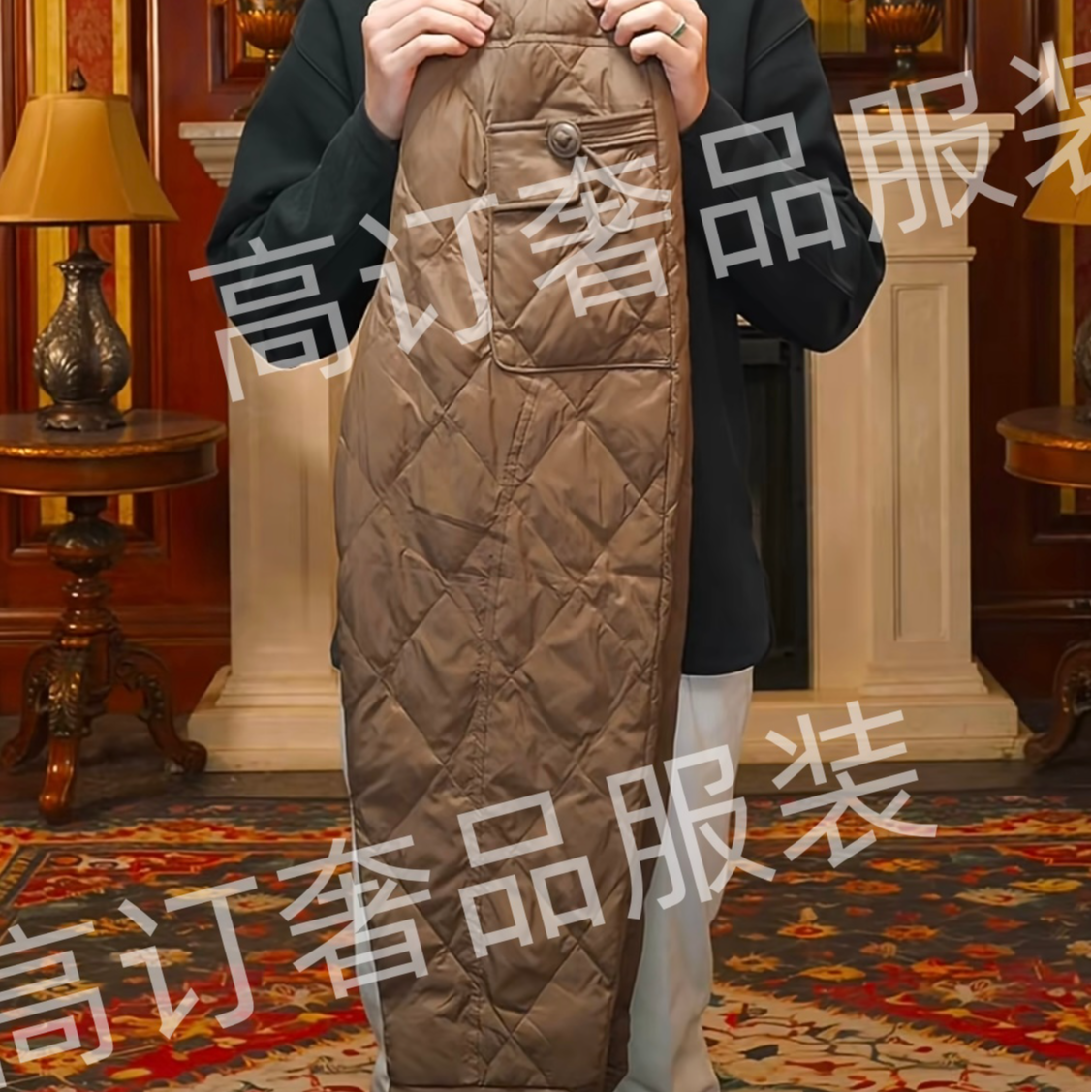 【优选大朵白鸭绒】25年冬口袋洋气热卖白鸭绒羽绒裤MENLUO--E088