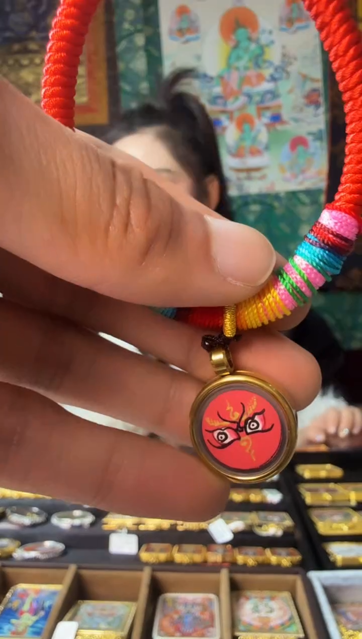 吊坠红财神手绳-拉萨直发