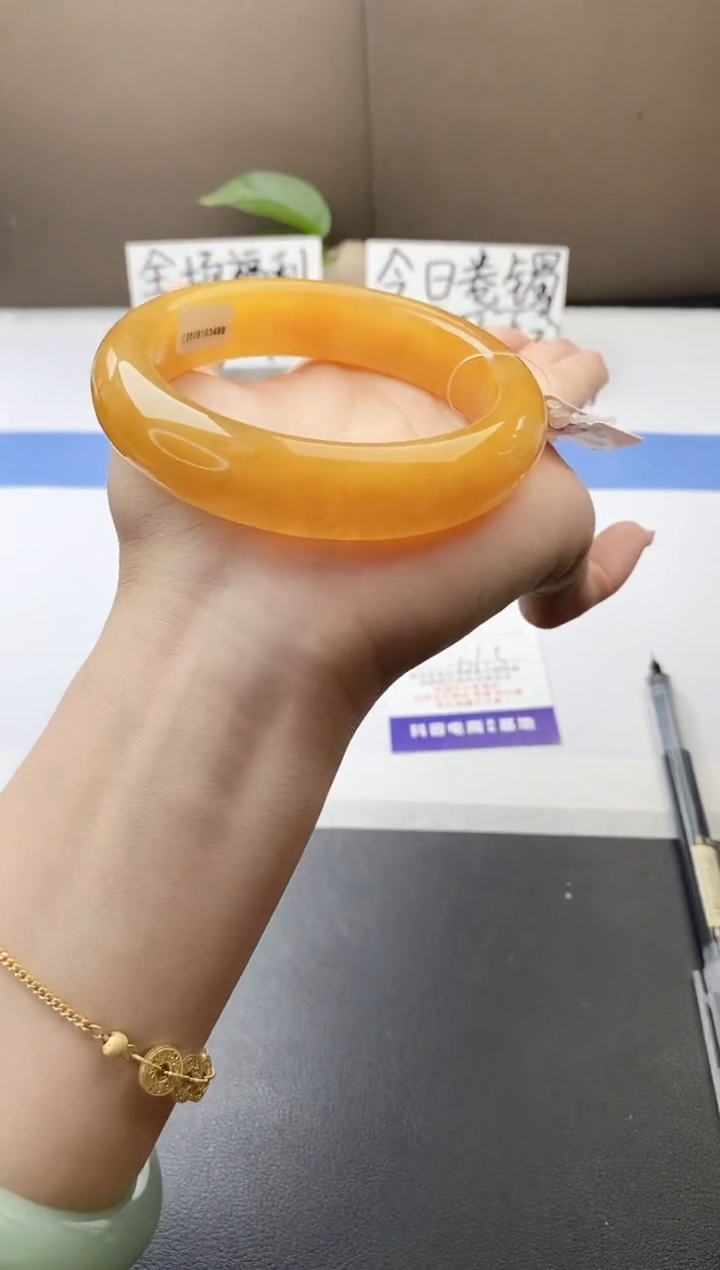 石英质玉手镯未镶嵌j42-HB多样性发货61+