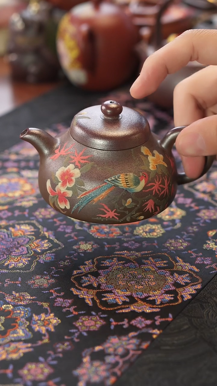 茶壶紫砂柴烧怀颖