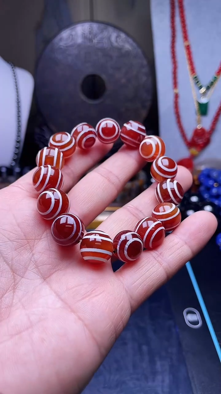 未镶嵌手串玛瑙/玉髓天然珠宝【多样性拍一发一】