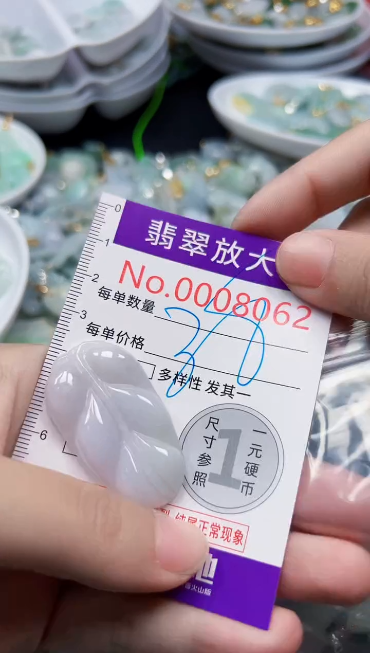 颈饰未镶嵌翡翠8062