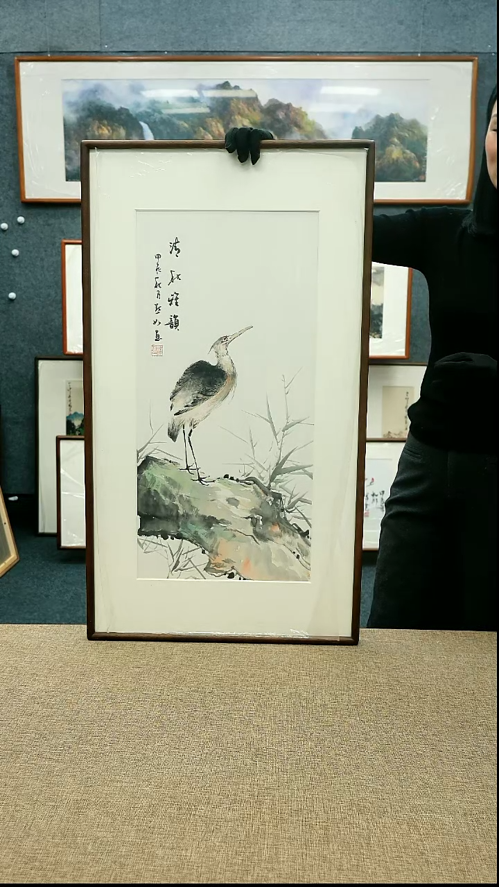 【闪购商品】国画26/陈默如92*52带框