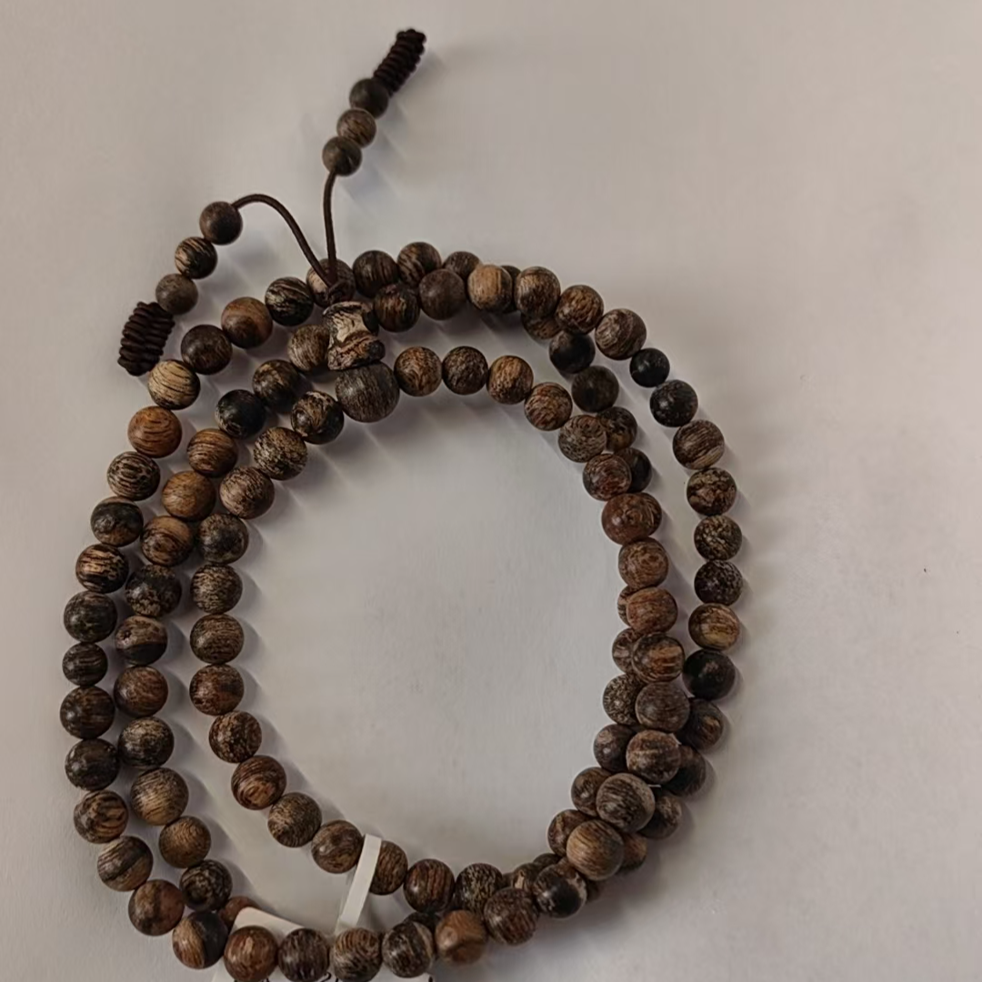 沉水达拉干沉香16克6mm手串多圈