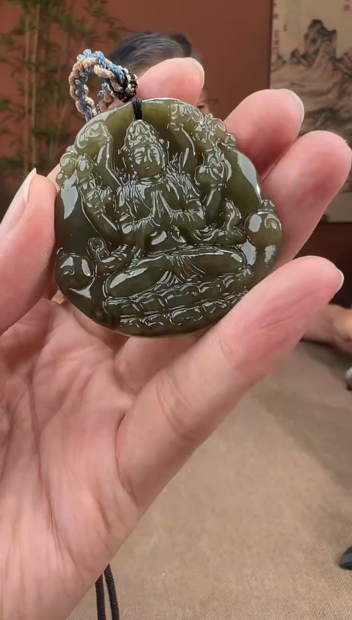 和田玉未镶嵌颈饰多样性发货拍一发一0152