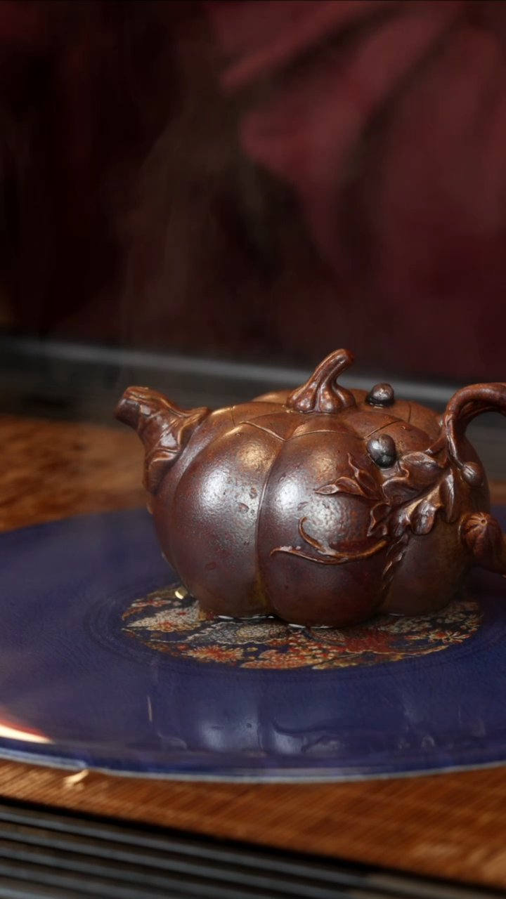 【闪购商品】紫砂茶壶CYL 紫御砂 南瓜20