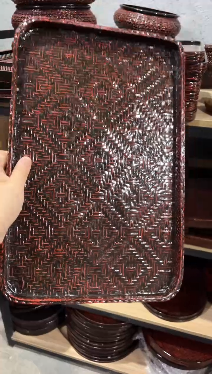 37.5*24cm 长方形圆角收纳托盘