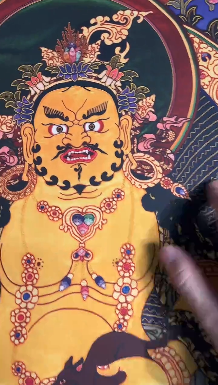 卷轴画路路的唐卡tk160