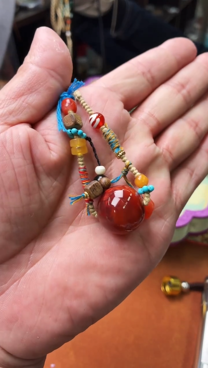 吊坠(赠链)未镶嵌南红玛瑙A55