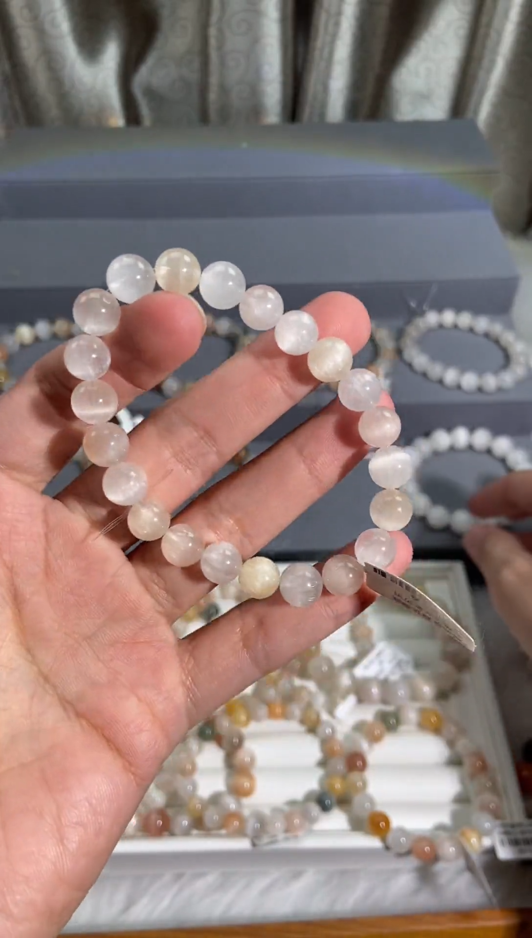 未镶嵌手串水晶九号链接-8咪+