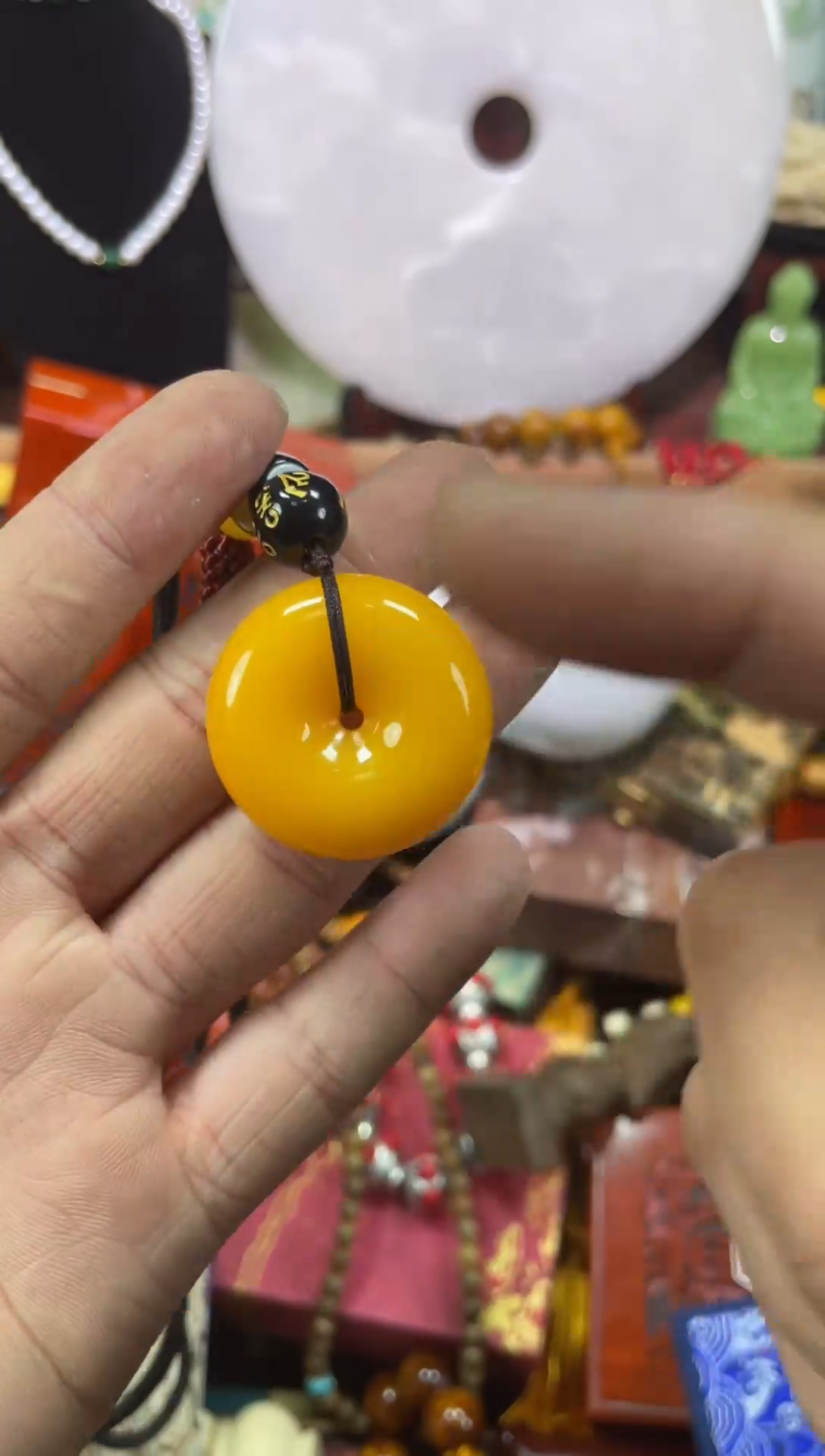 【闪购商品】蜜蜡裸石未镶嵌李总专属链接手串--