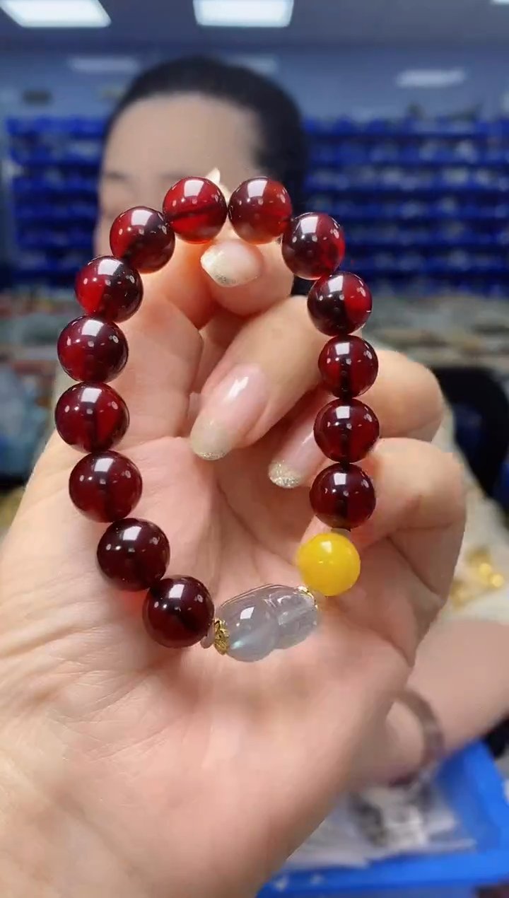 【闪购商品】琥珀手链未镶嵌DSL10239