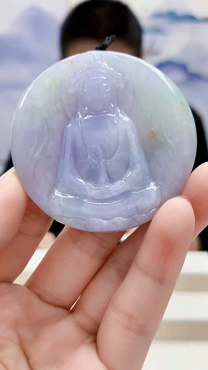 未镶嵌定制翡翠4831lr-毛货挂件9