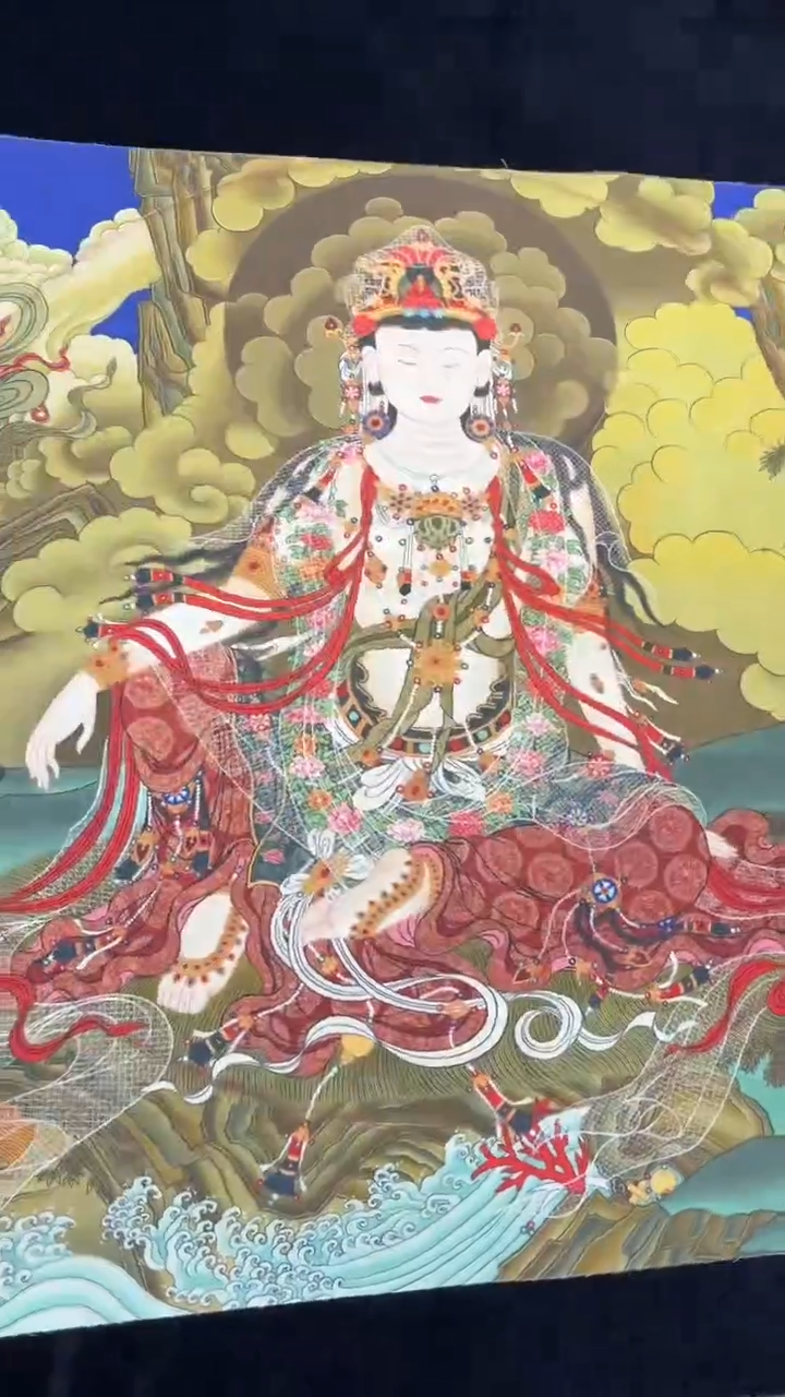 装裱画唐卡藏艺阁TK16108
