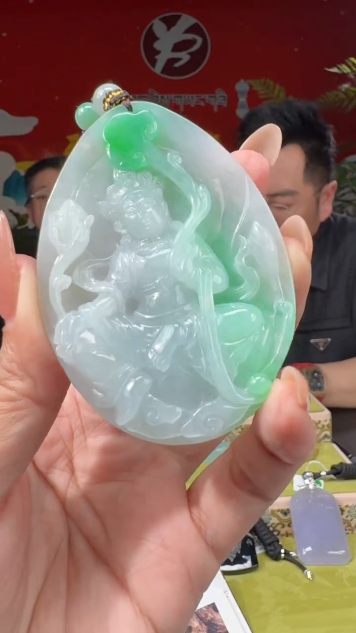 【闪购商品】翡翠颈饰未镶嵌121  /天然a货翡翠