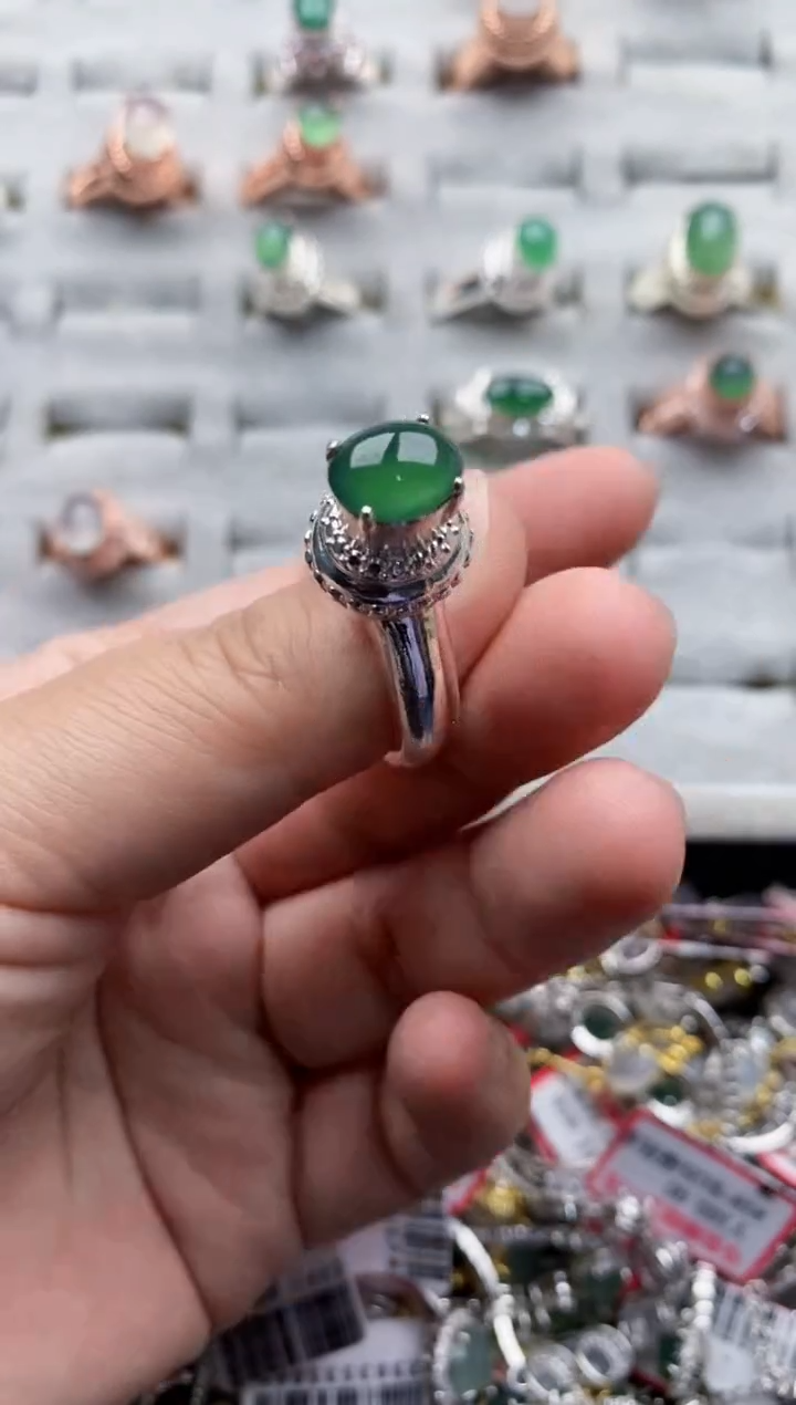 【闪购商品】翡翠戒指未镶嵌4444444--26