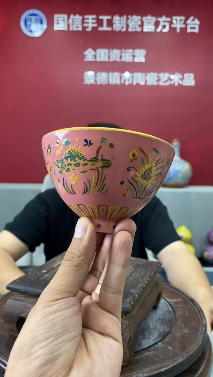 摆件a693景德镇瓷器一件