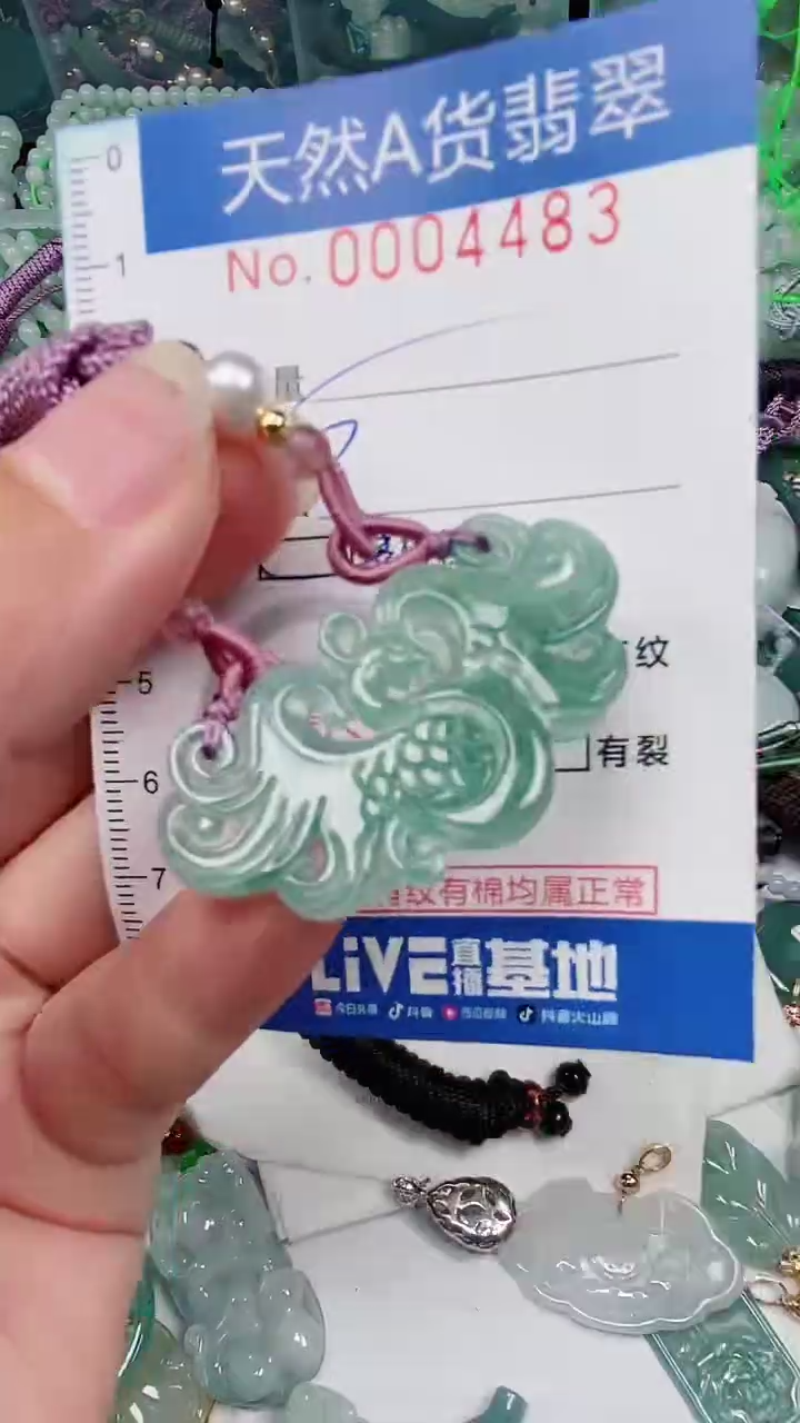 【闪购商品】翡翠颈饰未镶嵌00004483