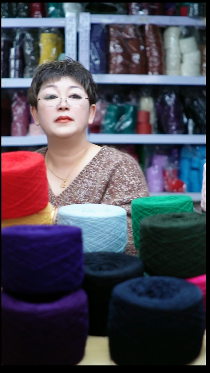 羊绒欢姐编织E178