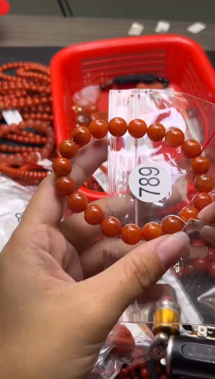 【闪购商品】南红玛瑙珠宝奇石未镶嵌789-9+